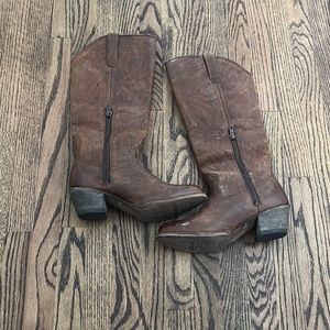 Ariat brown leather cowgirl boots size 8B